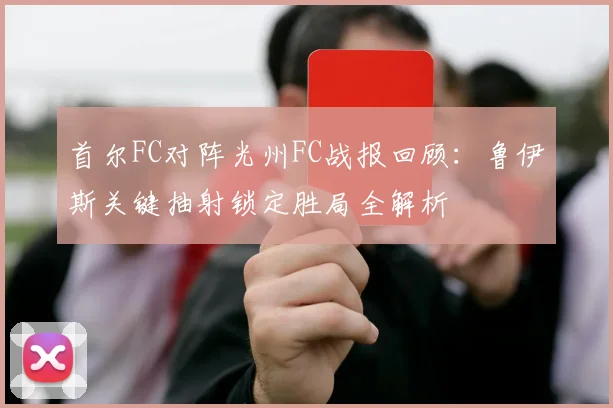首尔FC对阵光州FC战报回顾：鲁伊斯关键抽射锁定胜局全解析